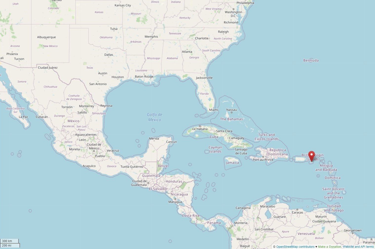 whats the weather feel like in the virgin islands