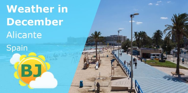 December Weather in Alicante, Spain - 2022