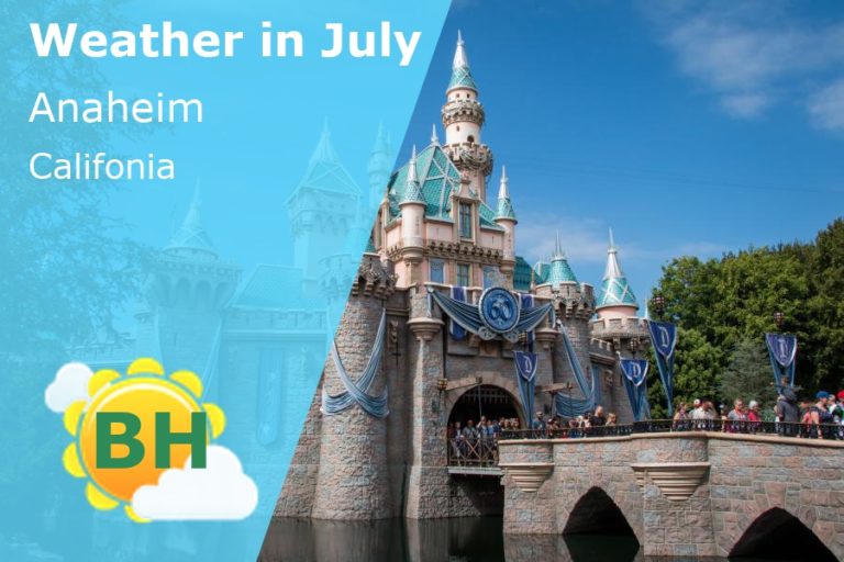 July Weather in Anaheim, California - 2025
