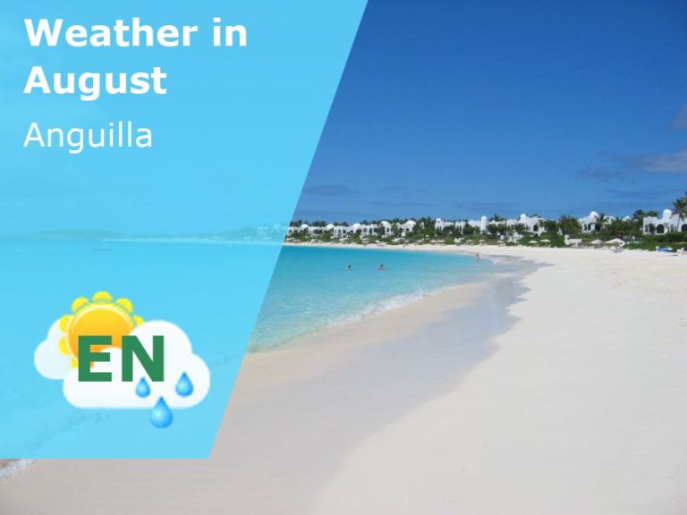 August Weather in Anguilla - 2024