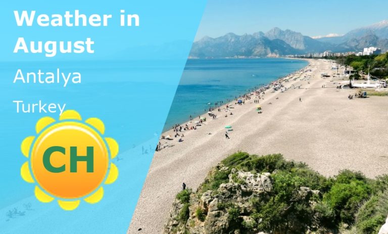 August Weather in Antalya, Turkey - 2024