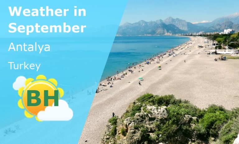 September Weather in Antalya, Turkey - 2024