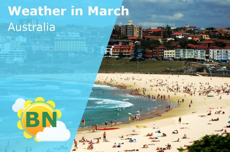 March Weather in Australia - 2024