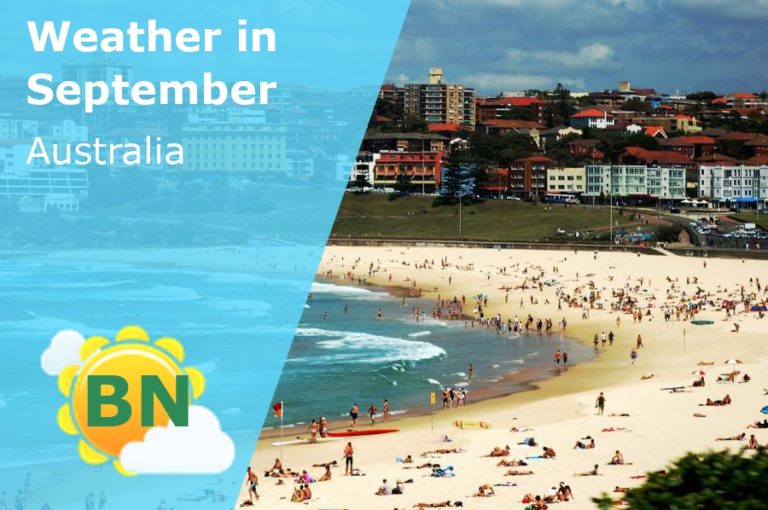 September Weather in Australia - 2023