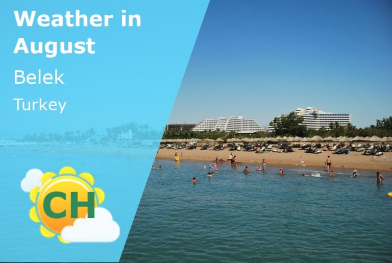 August Weather in Belek, Turkey - 2025