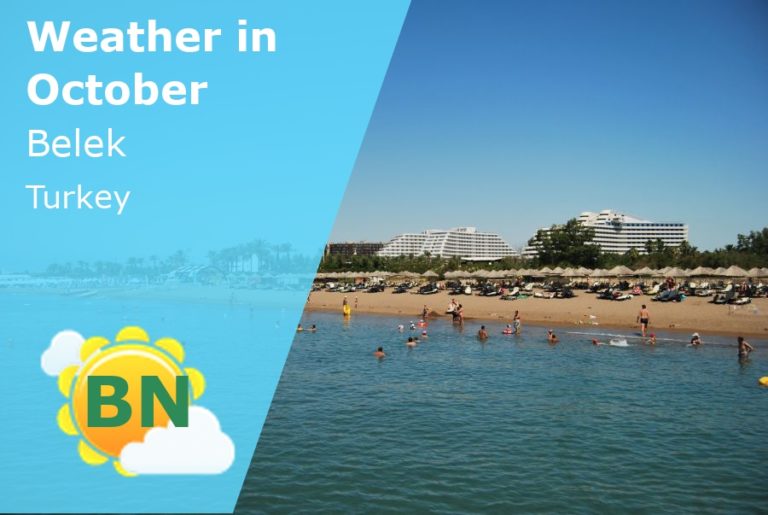 October Weather in Belek, Turkey - 2022