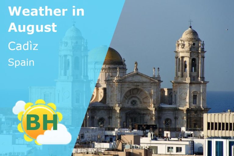 August Weather in Cadiz, Spain - 2023