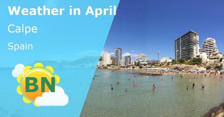April Weather in Calpe Spain - 2023