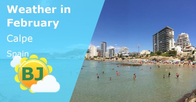 February Weather in Calpe Spain - 2024