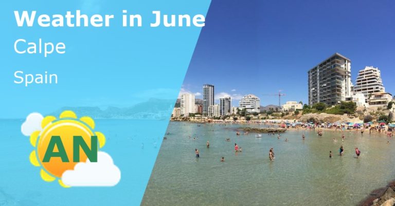 June Weather in Calpe Spain - 2023
