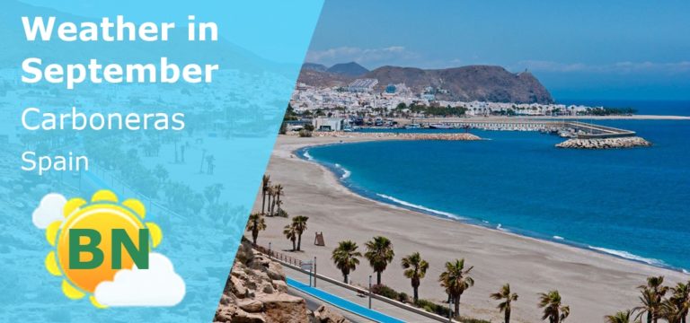 September Weather in Carboneras, Spain - 2025