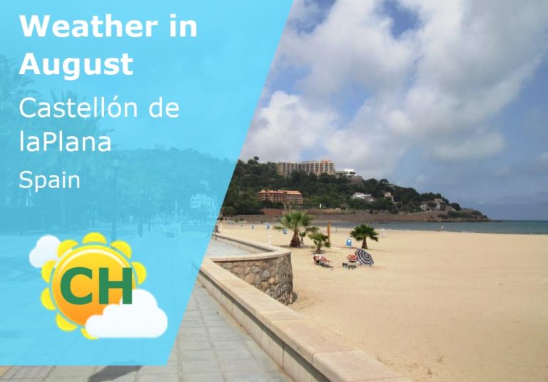 August Weather in Castellon de la Plana, Spain - 2023