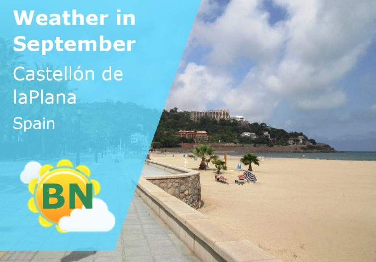 September Weather in Castellon de la Plana, Spain - 2022