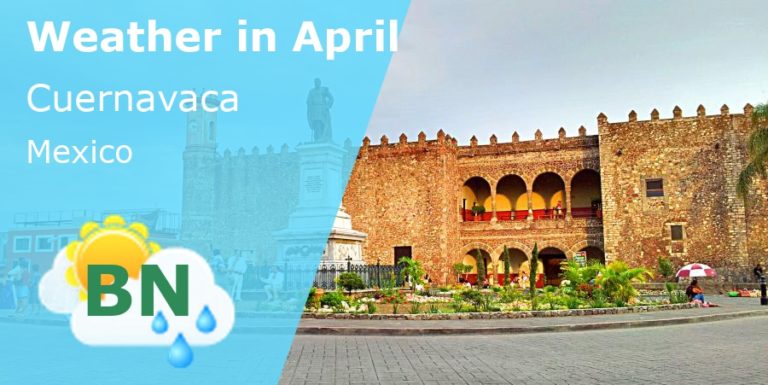 April Weather in Cuernavaca, Mexico - 2024