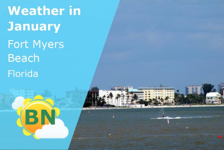January Weather in Fort Myers Beach, Florida - 2025