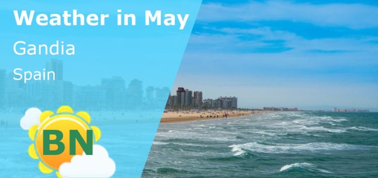 May Weather in Gandia, Spain - 2024