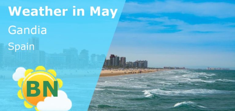 May Weather in Gandia, Spain - 2024