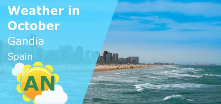 October Weather in Gandia, Spain - 2023