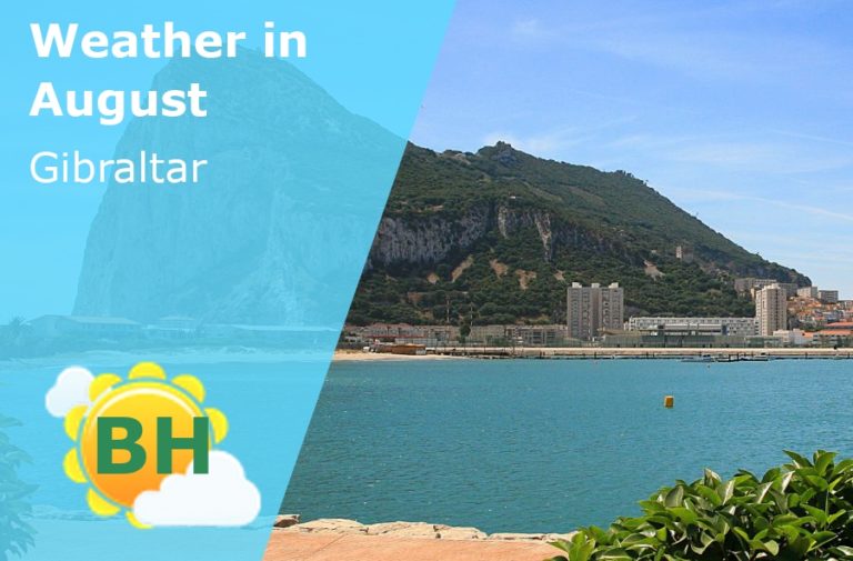 August Weather in Gibraltar - 2023