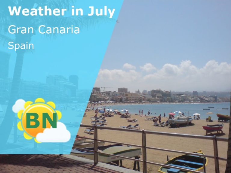 July Weather in Gran Canaria, Spain - 2023