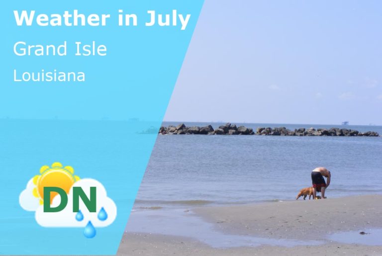 July Weather in Grand Isle, Louisiana - 2023