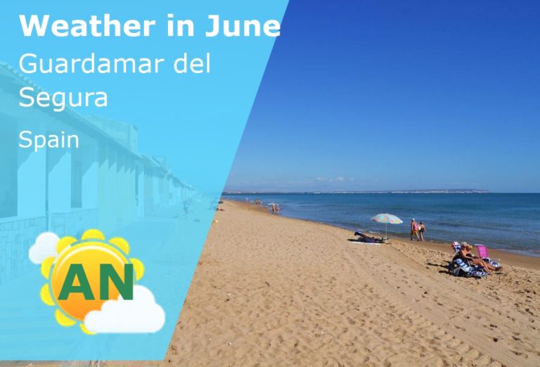 June Weather in Guardamar del Segura, Spain - 2023