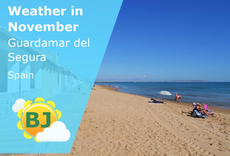 November Weather in Guardamar del Segura, Spain - 2025