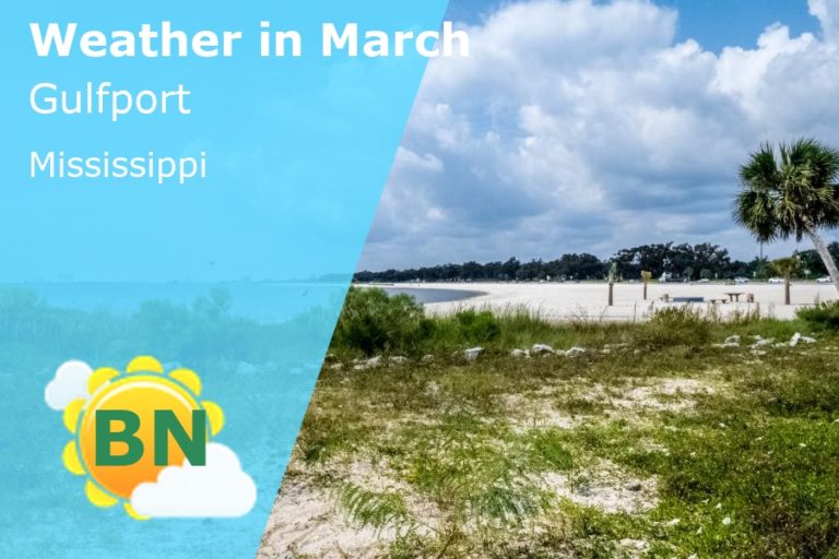 March Weather in Gulfport, Mississippi - 2024