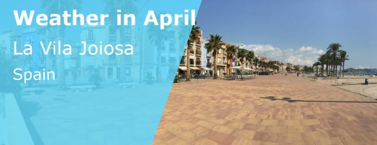 April Weather in La Vila Joiosa, Spain - 2024