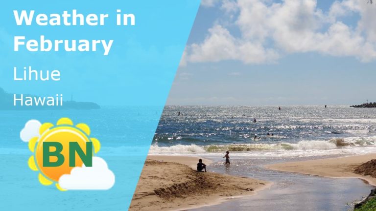 February Weather in Lihue, Hawaii - 2024
