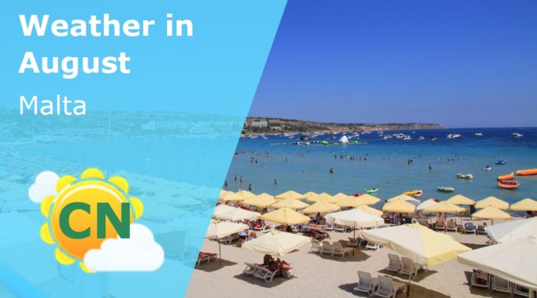 August Weather in Malta - 2024