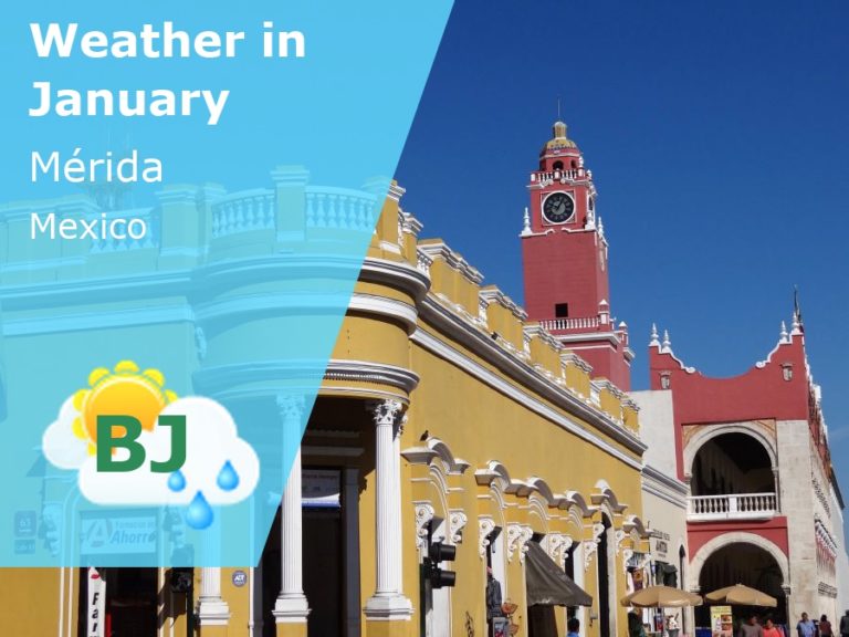 January Weather in Merida, Mexico - 2026