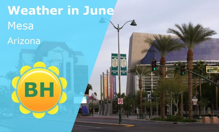 June Weather in Mesa, Arizona - 2023