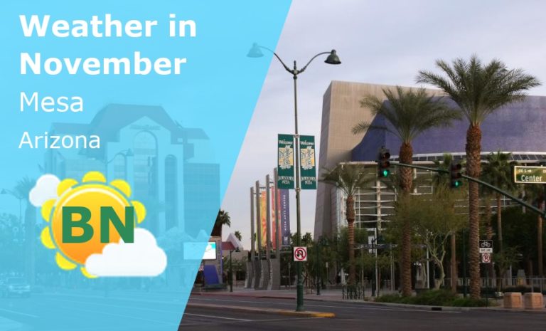November Weather in Mesa, Arizona - 2025