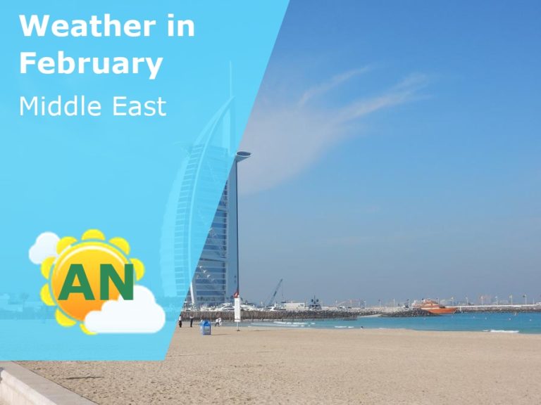 February Weather in the Middle East - 2025