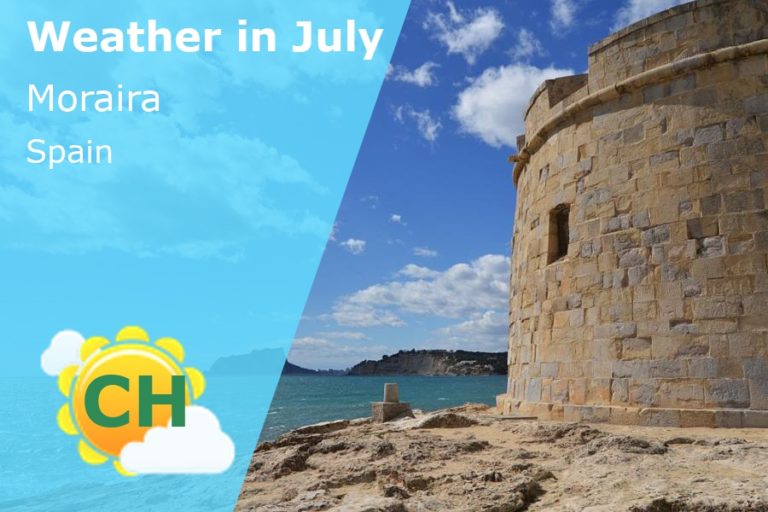 July Weather in Moraira, Spain - 2023