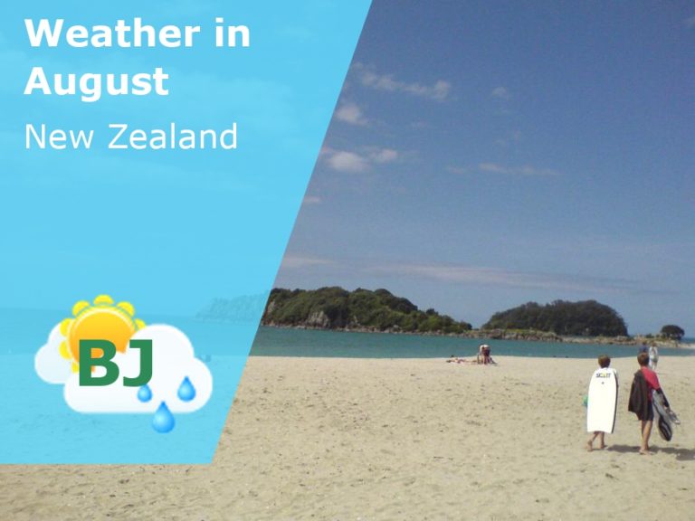 August Weather in New Zealand - 2023