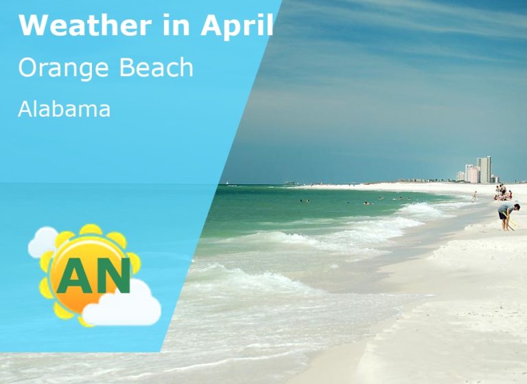 April Weather in Orange Beach, Alabama - 2023