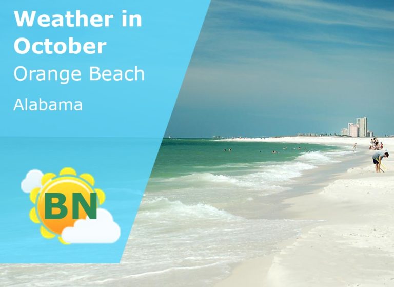 October Weather in Orange Beach, Alabama - 2023