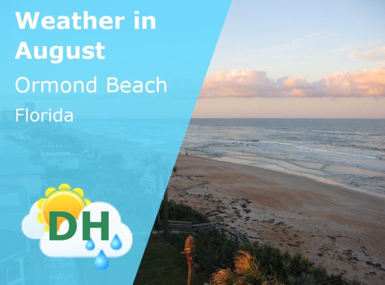 August Weather in Ormond Beach, Florida - 2023