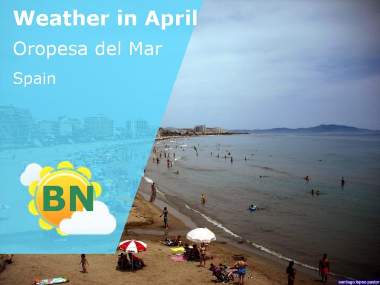 April Weather in Oropesa del Mar, Spain - 2024