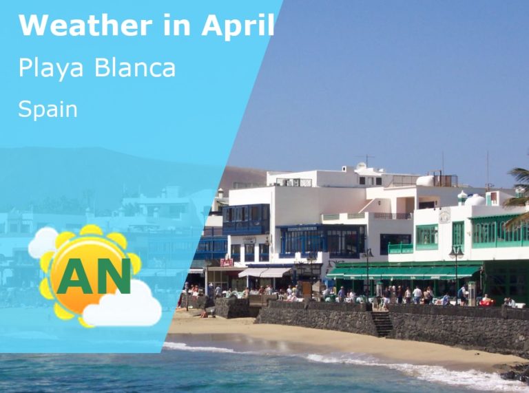 April Weather in Playa Blanca, Spain - 2023