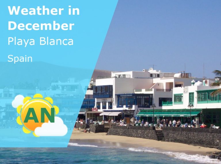 December Weather in Playa Blanca, Spain - 2022