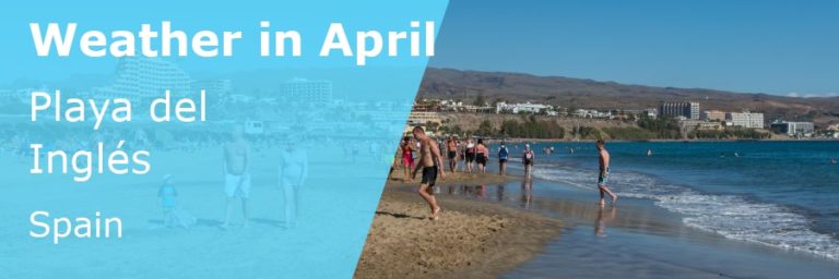 April Weather in Playa del Ingles, Gran Canaria - 2025