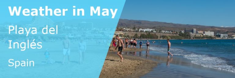 May Weather in Playa del Ingles, Gran Canaria - 2024