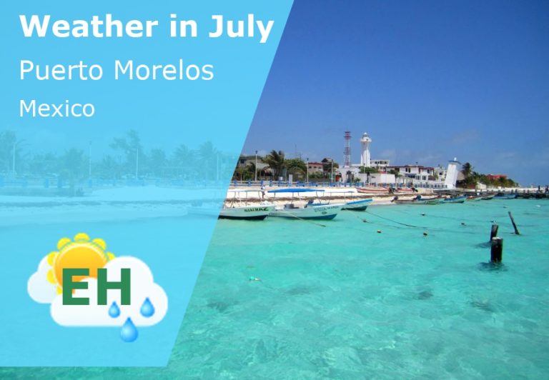 July Weather in Puerto Morelos, Mexico - 2023