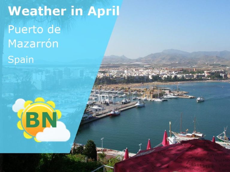 April Weather in Puerto de Mazarron, Spain - 2023