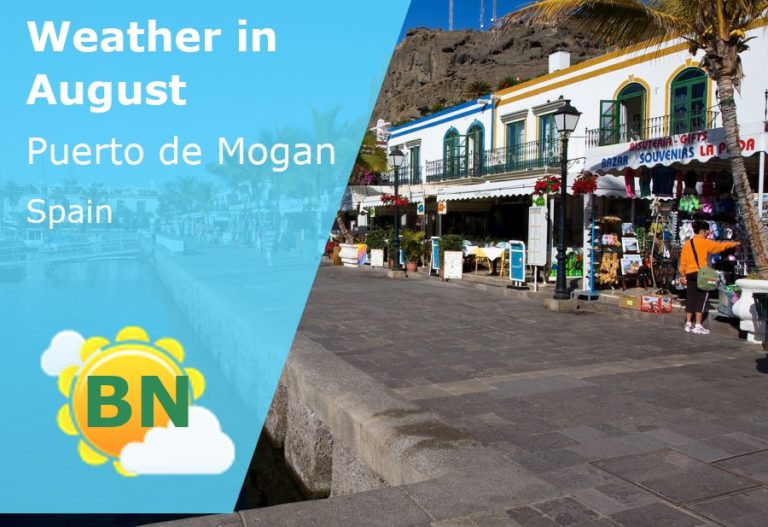 August Weather in Puerto de Mogan, Gran Canaria - 2023