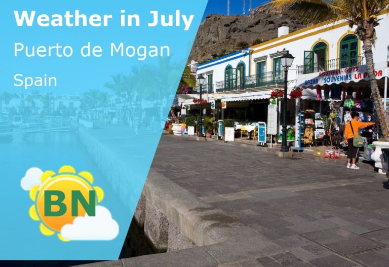 July Weather in Puerto de Mogan, Gran Canaria - 2024