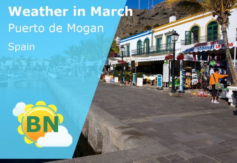 March Weather in Puerto de Mogan, Gran Canaria - 2024
